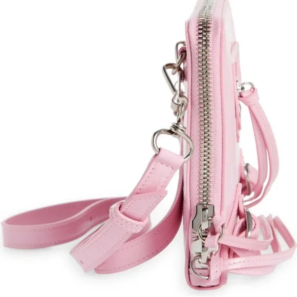 Neo Balenciaga croc embossed leather crossbody bag - Picture 8 of 15